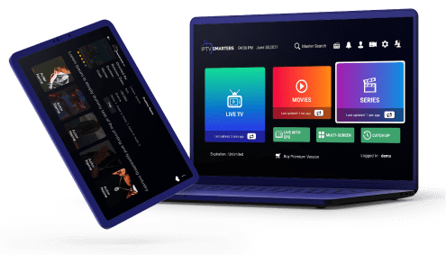 Abonnement Premium IPTV Smarters Pro de 12 Mois pour 5 écrans